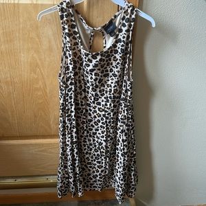 Leopard print dress